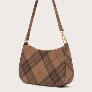 90’s Plaid handbag